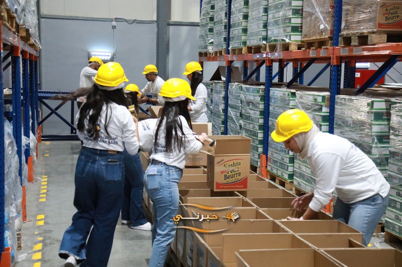 مساعدات من (تكية أم علي) إلى غزة - صور