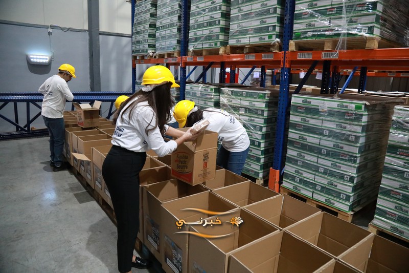 مساعدات من (تكية أم علي) إلى غزة - صور