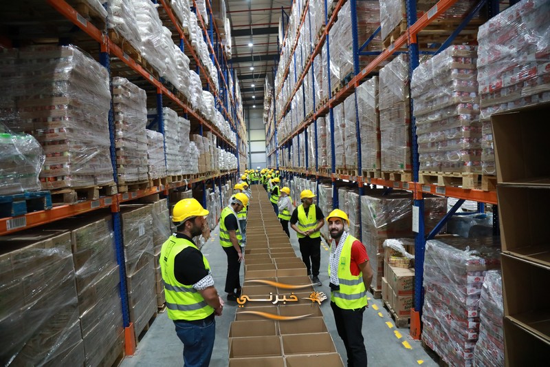 مساعدات من (تكية أم علي) إلى غزة - صور