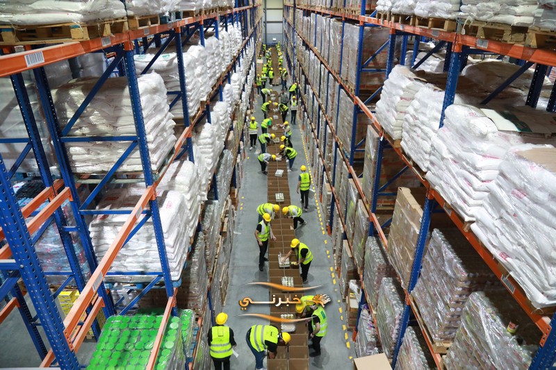 مساعدات من (تكية أم علي) إلى غزة - صور