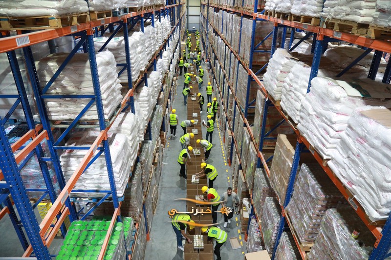 مساعدات من (تكية أم علي) إلى غزة - صور