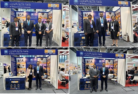 عمان الأهلية تختتم مشاركتها في قمة QS للتعليم العالي بمجموعة من الاتفاقيات  