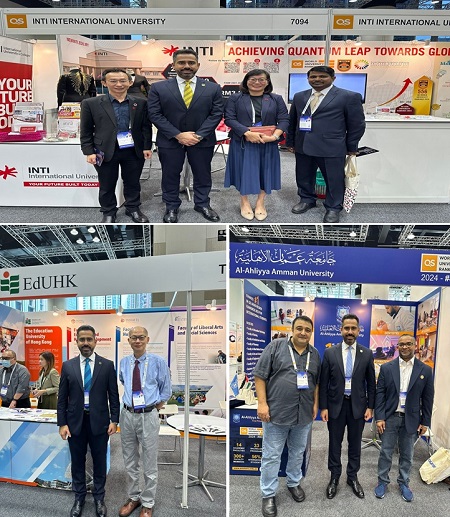 عمان الأهلية تختتم مشاركتها في قمة QS للتعليم العالي بمجموعة من الاتفاقيات  