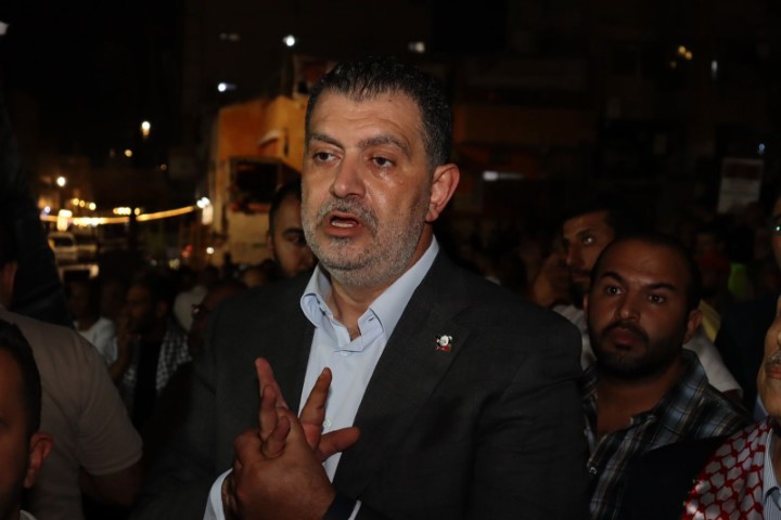 احزاب وطنية تنفذ وقفة تضامنية نصرة للأهل في غزة -  صور