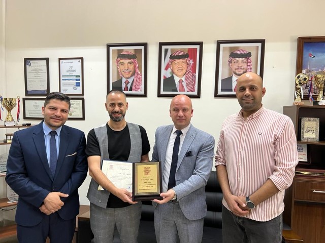 عدد من نجوم الرياضة الأردنية يشاركون في إجراء اختبارات التفوق الرياضي في جامعة البترا