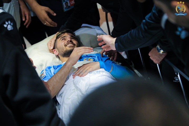 الفيصلي : الشناينة يعاني من كسرين