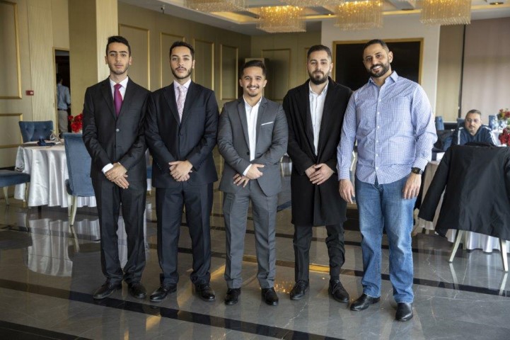 جهاد القديمات يقيم مأدبة غداء بمناسبة حصوله على درجة الدكتوراه