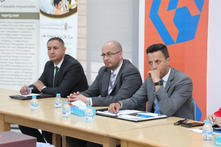 افتتاح محطة طلال أبو غزاله للمعرفة في جامعة عمان العربية وتوقيع اتفاقيات ثنائية