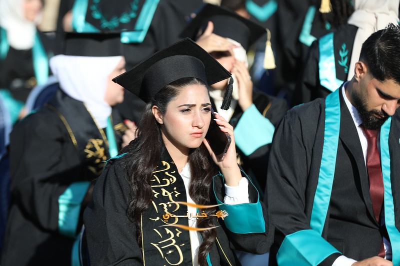 جامعة الزيتونة تحتفل بتخريج الفوج الثامن والعشرين للفصل الدراسي الثاني.