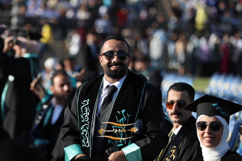 جامعة الزيتونة تحتفل بتخريج الفوج الثامن والعشرين للفصل الدراسي الثاني.