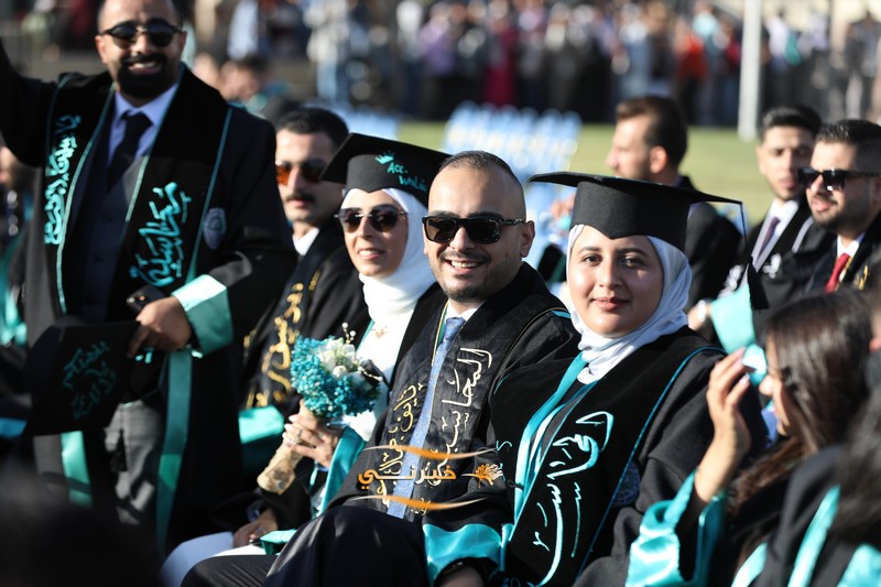 جامعة الزيتونة تحتفل بتخريج الفوج الثامن والعشرين للفصل الدراسي الثاني.