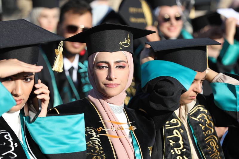 جامعة الزيتونة تحتفل بتخريج الفوج الثامن والعشرين للفصل الدراسي الثاني.