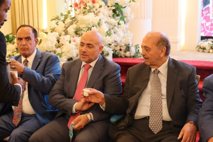 جموع غفيرة في جاهة نجل قفطان المجالي 