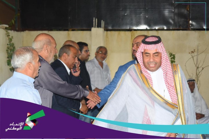 حزب تيار الإتحاد الوطني يلتقي وجهاء وأبناء منطقة مرج الحمام