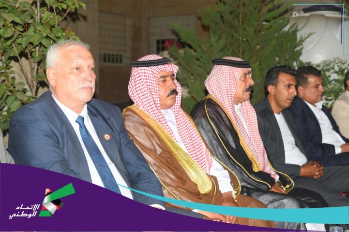 حزب تيار الإتحاد الوطني يلتقي وجهاء وأبناء منطقة مرج الحمام