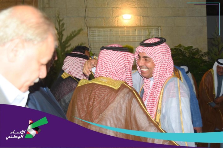حزب تيار الإتحاد الوطني يلتقي وجهاء وأبناء منطقة مرج الحمام