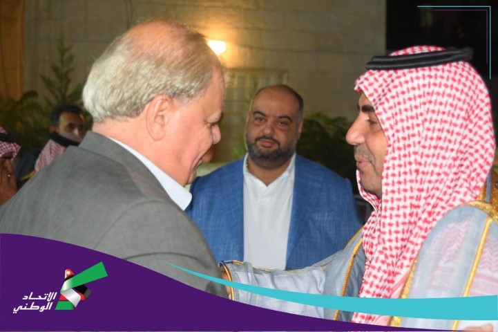 حزب تيار الإتحاد الوطني يلتقي وجهاء وأبناء منطقة مرج الحمام