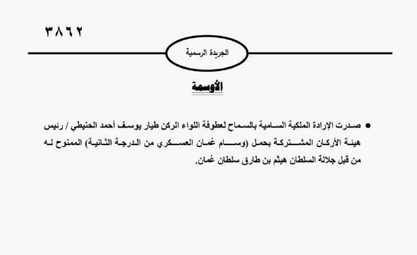 إرادة ملكية بالحنيطي