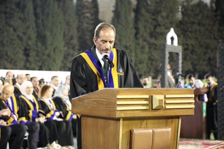الجازي يرعى حفل تخريج فوج اليوبيل الفضي لجامعة عمان العربية