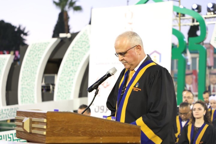 الجازي يرعى حفل تخريج فوج اليوبيل الفضي لجامعة عمان العربية