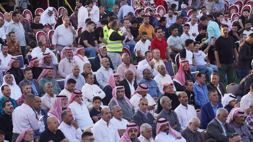 الحشود في محافظة مادبا يستقبلون حزب إرادة في مهرجان إنتخابي ضخم  - فيديو وصور 