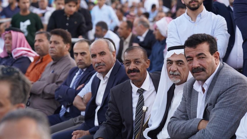 الحشود في محافظة مادبا يستقبلون حزب إرادة في مهرجان إنتخابي ضخم  - فيديو وصور 