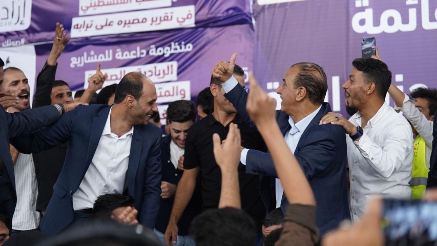 الحشود في محافظة مادبا يستقبلون حزب إرادة في مهرجان إنتخابي ضخم  - فيديو وصور 