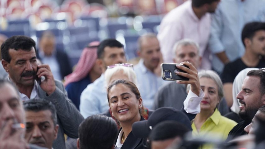 الحشود في محافظة مادبا يستقبلون حزب إرادة في مهرجان إنتخابي ضخم  - فيديو وصور 
