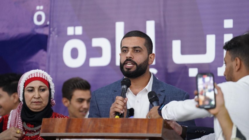 الحشود في محافظة مادبا يستقبلون حزب إرادة في مهرجان إنتخابي ضخم  - فيديو وصور 
