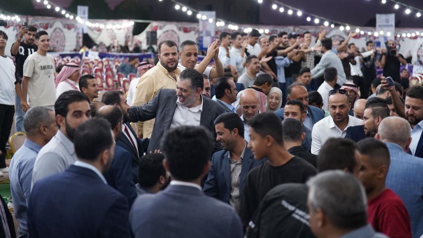 الحشود في محافظة مادبا يستقبلون حزب إرادة في مهرجان إنتخابي ضخم  - فيديو وصور 