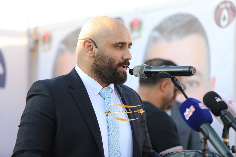 المرشح البستنجي يفتتح مقره الإنتخابي في عمان