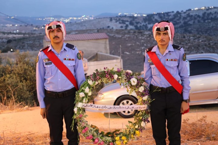 تشييع جثمان الوكيل أبو عسكر في اربد - صور