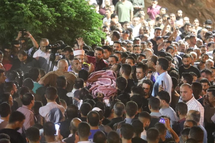 تشييع جثمان الوكيل أبو عسكر في اربد - صور