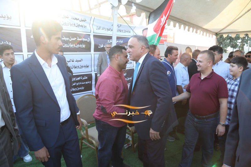  القيسي يفتتح مقره بحضور أعضاء قائمة الحزم - صور