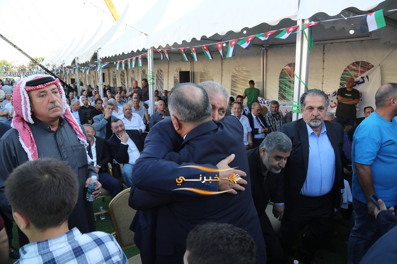  القيسي يفتتح مقره بحضور أعضاء قائمة الحزم - صور