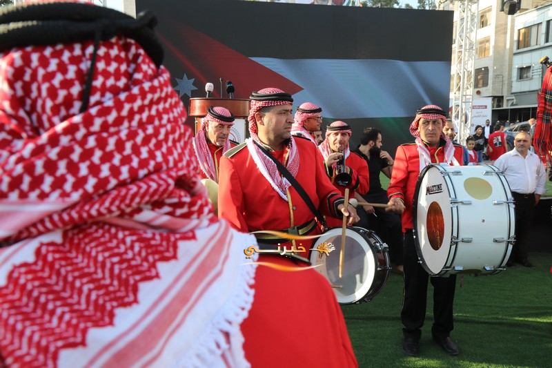  القيسي يفتتح مقره بحضور أعضاء قائمة الحزم - صور