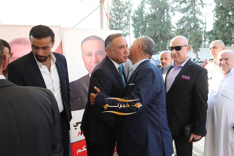  القيسي يفتتح مقره بحضور أعضاء قائمة الحزم - صور