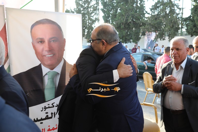  القيسي يفتتح مقره بحضور أعضاء قائمة الحزم - صور