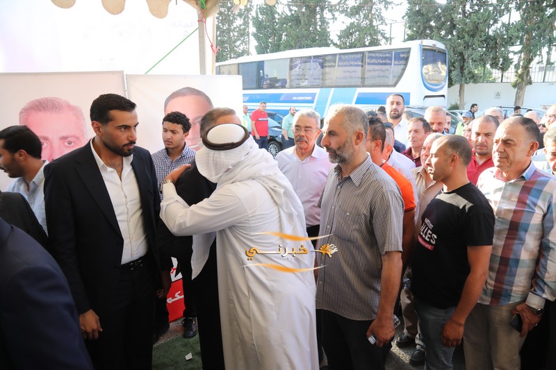  القيسي يفتتح مقره بحضور أعضاء قائمة الحزم - صور