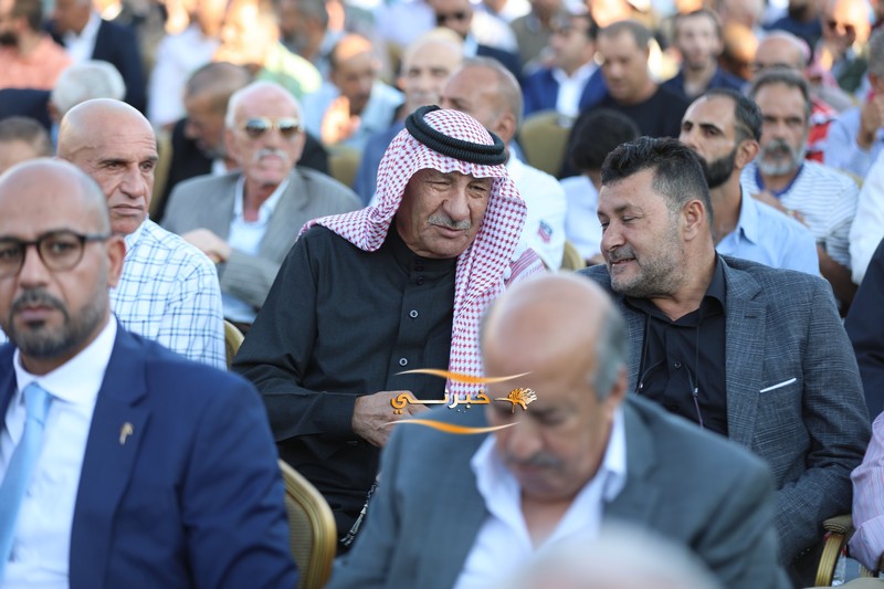  القيسي يفتتح مقره بحضور أعضاء قائمة الحزم - صور