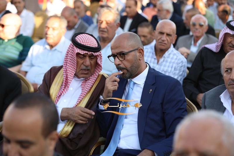  القيسي يفتتح مقره بحضور أعضاء قائمة الحزم - صور