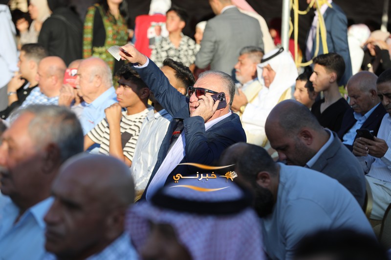  القيسي يفتتح مقره بحضور أعضاء قائمة الحزم - صور