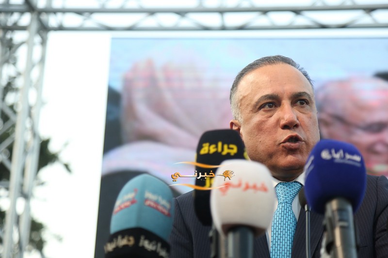  القيسي يفتتح مقره بحضور أعضاء قائمة الحزم - صور