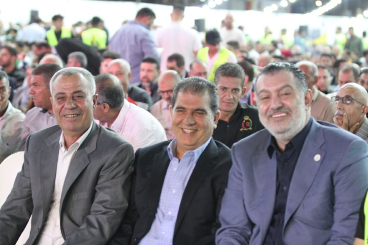 مهرجان انتخابي حاشد لكتلة وطن في دائرة اربد الاولى