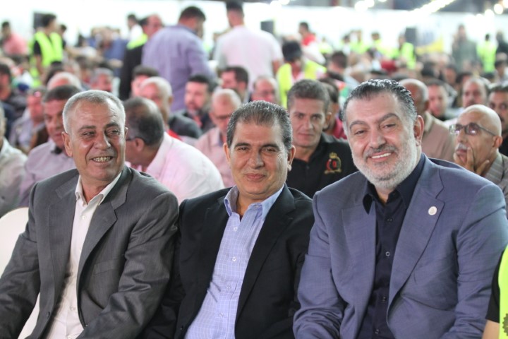 مهرجان انتخابي حاشد لكتلة وطن في دائرة اربد الاولى