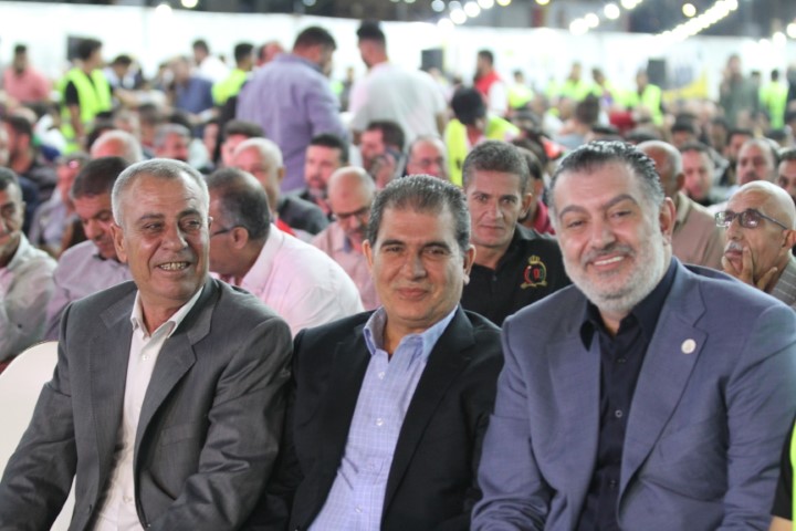 مهرجان انتخابي حاشد لكتلة وطن في دائرة اربد الاولى