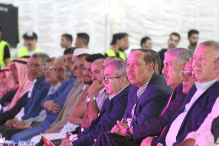 مهرجان انتخابي حاشد لكتلة وطن في دائرة اربد الاولى