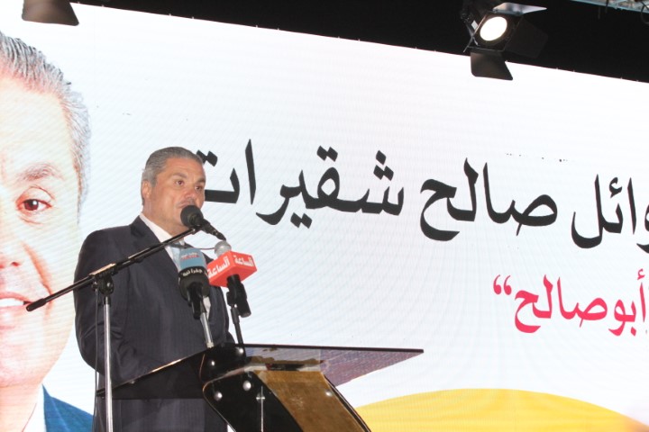 مهرجان انتخابي حاشد لكتلة وطن في دائرة اربد الاولى