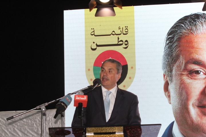 مهرجان انتخابي حاشد لكتلة وطن في دائرة اربد الاولى