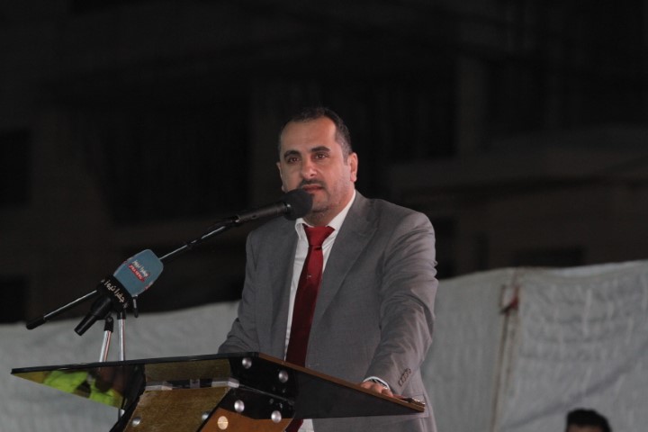 مهرجان انتخابي حاشد لكتلة وطن في دائرة اربد الاولى